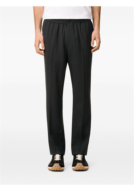 elasticated waist pant man anthracite grey AMI PARIS | HTR226.WV0066020